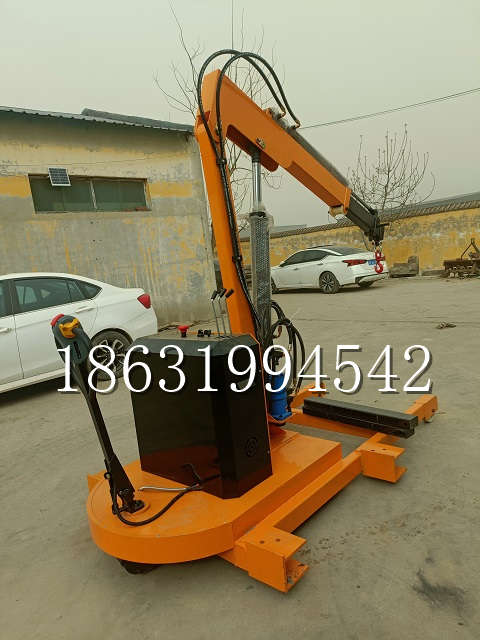 仑背乡自卸车厢随车吊 自制轮式四不像起重机 四驱平板吊 5吨 贵盛