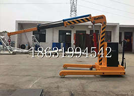 仑背乡随车吊机吊水泥12V液压车载吊搬运改装搬运搬运随车吊机